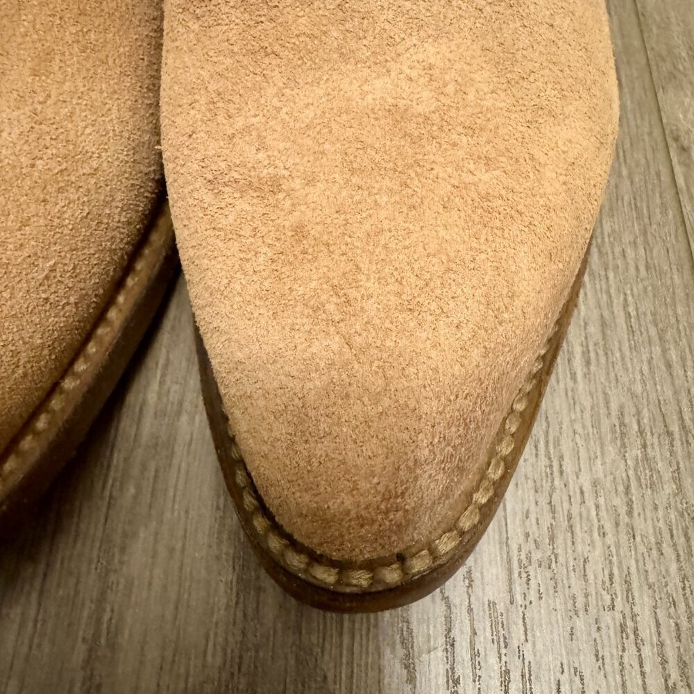 NWOB! FREEBIRD by Steven ONYX Suede Ankle Booties - Blush/Tan - Size 7 - Picture 4 of 11